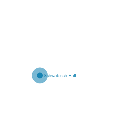 Karte Landkreis Schwäbisch Hall