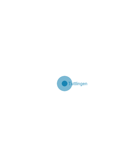 Karte Landkreis Tuttlingen