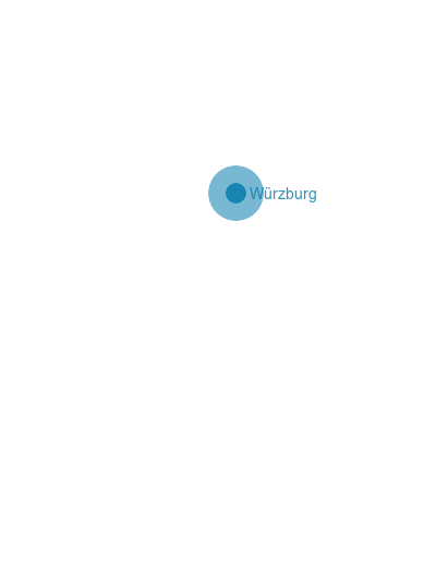 Karte Landkreis Würzburg