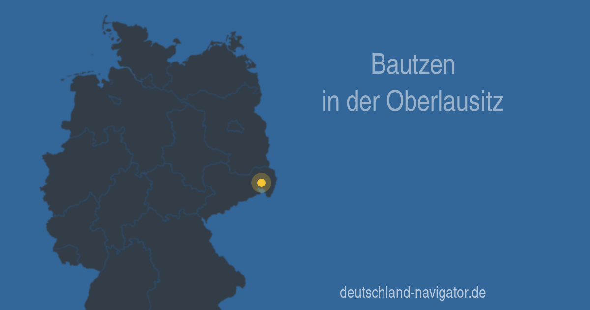 Bautzen in der Oberlausitz (Sachsen) Stadtplan, Routenplaner und mehr