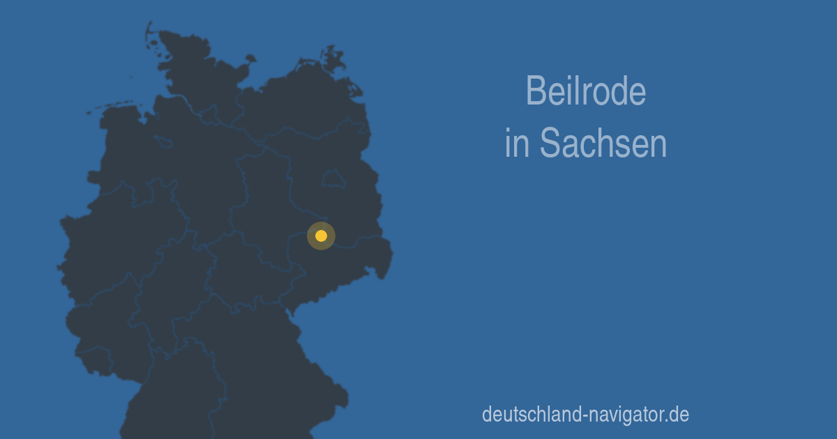 Beilrode in Sachsen Karte, Infos und Wissenswertes über Beilrode