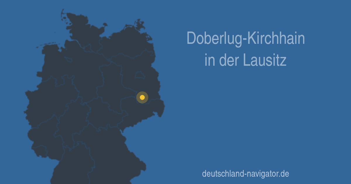 Doberlug-Kirchhain in der Lausitz (Brandenburg) - Stadtplan