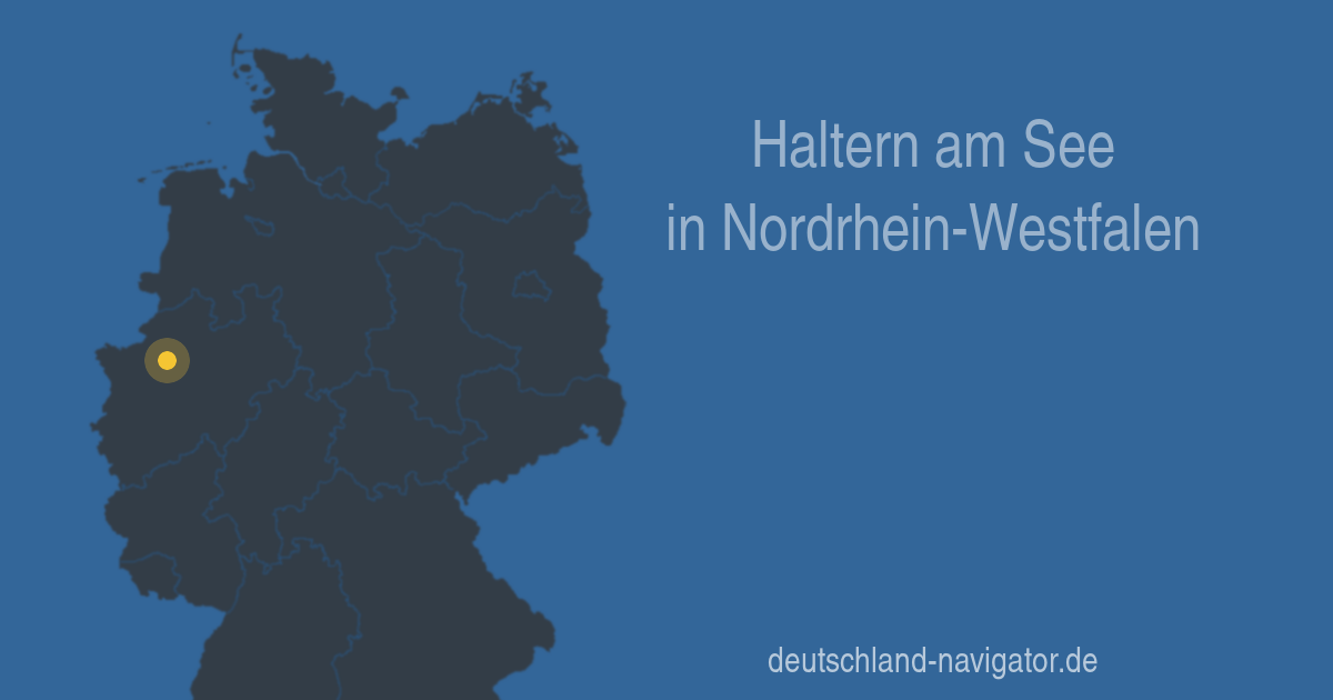 Haltern am See in NordrheinWestfalen Infos