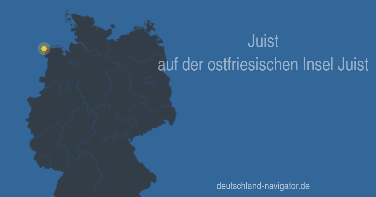 26571 Juist In Niedersachsen Alle Infos Karte Wetter Und