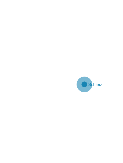 Karte Saale-Orla-Kreis